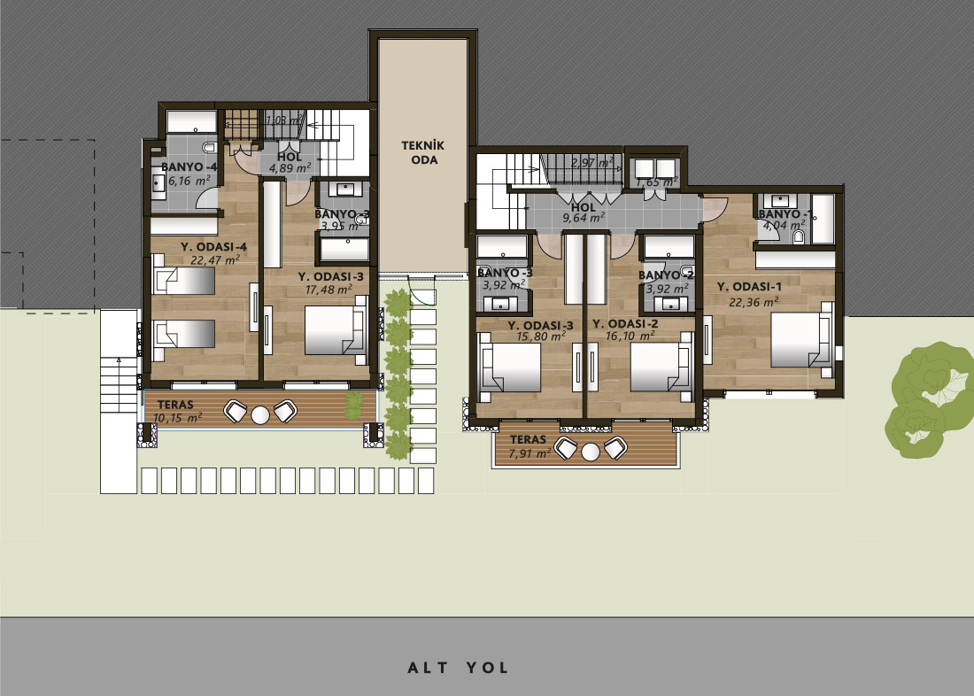 Villa di tipo A