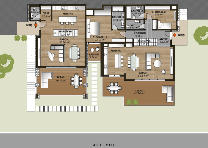 Villa di tipo B